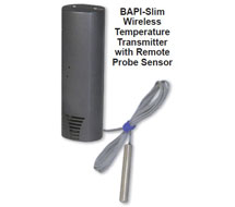 BAPI-Slim - Wireless Temperature Transmitter BA/WT-SL Series